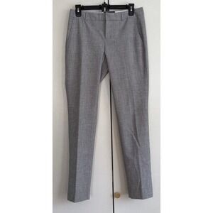 Banana Republic Ryan Light Grey Novelty Slim Straight Dress Pants 2 794155-00